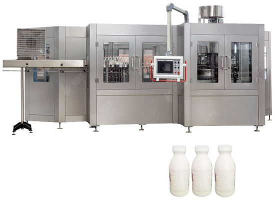 Tela táctil automático de Juice Milk Filling Sealing Machine 4000BPH do elevado desempenho